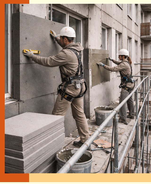 Утепление квартиры снаружи под ключ в Самаре