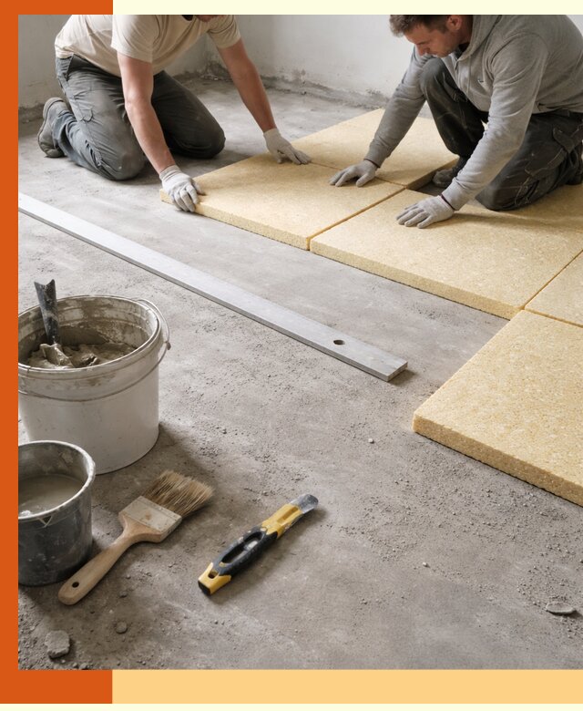 Утепление бетонного пола в Самаре профессионально и недорого