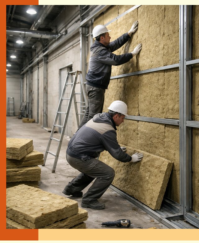 Утепление цеха под ключ в Самаре с гарантией качества