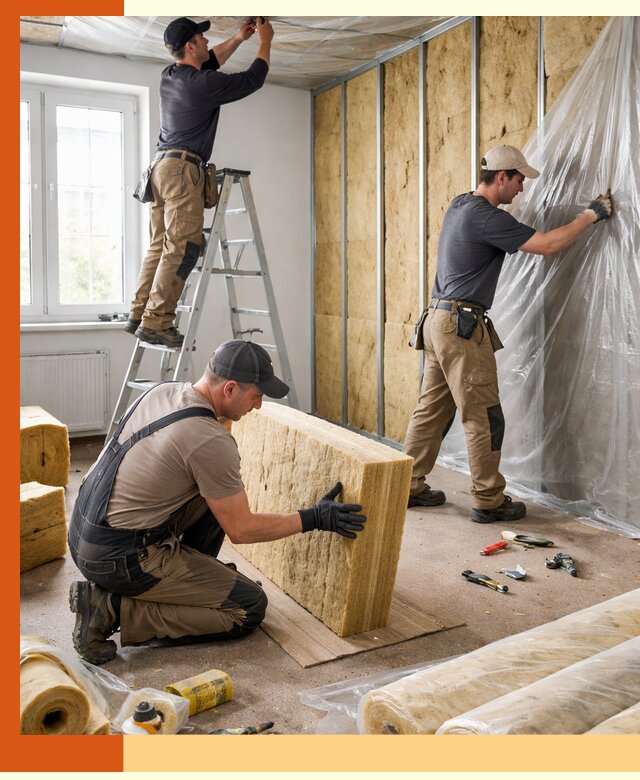 Утепление офисных помещений под ключ в Самаре