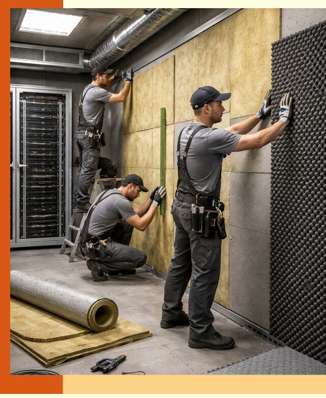 Утепление серверной комнаты профессионально в Самаре