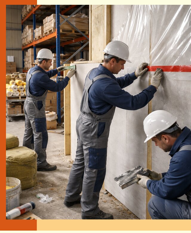 Утепление теплого склада под ключ в Самаре