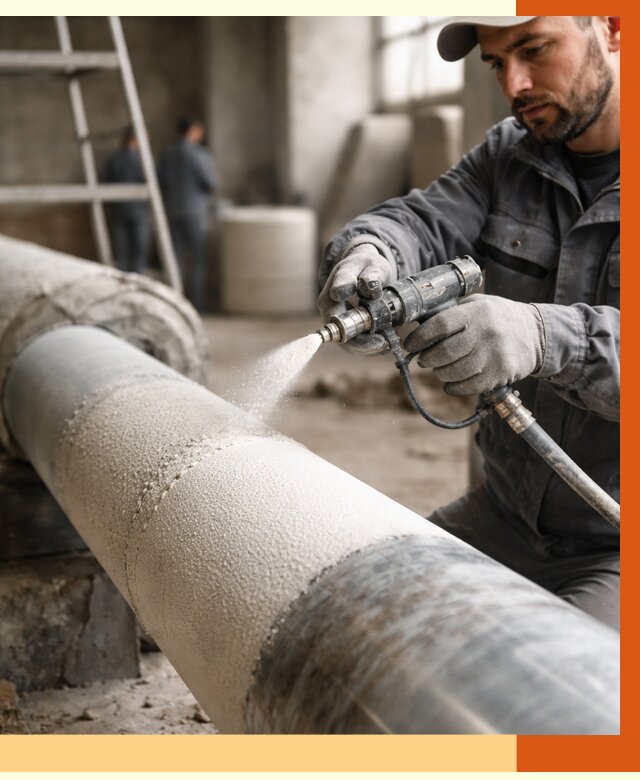 Утепление труб жидкой теплоизоляцией в Самаре от 7580 руб. под ключ | ТепломастерСмр