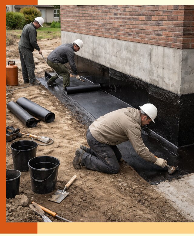 Гидроизоляция фундамента в Самаре: надежная защита строений